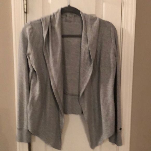 Adorable Calia Athletic Grey Hooded Cardigan Small Excellent Condition - Picture 1 of 6